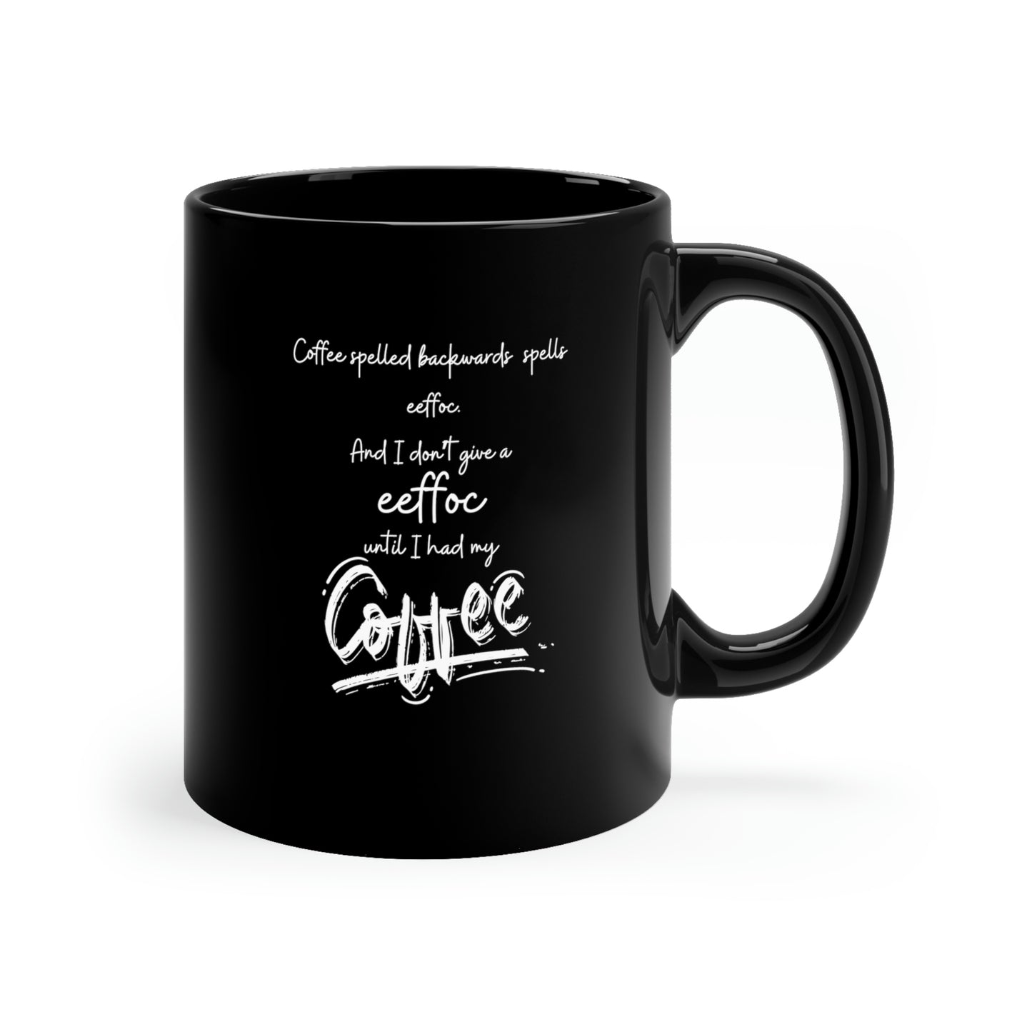 11oz Black Mug