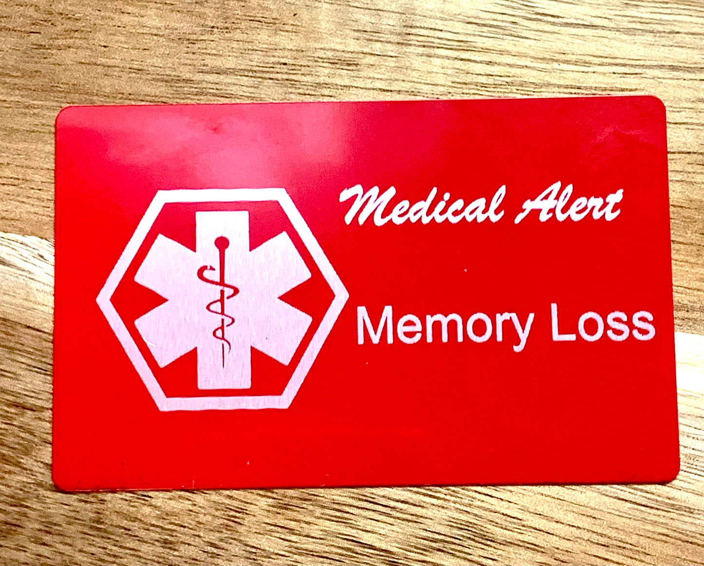 Medical Emergency card