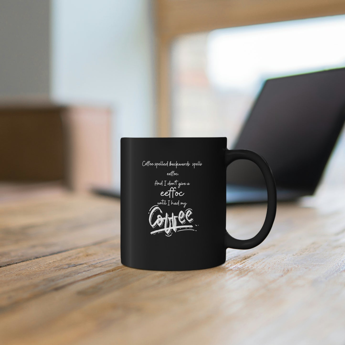 11oz Black Mug