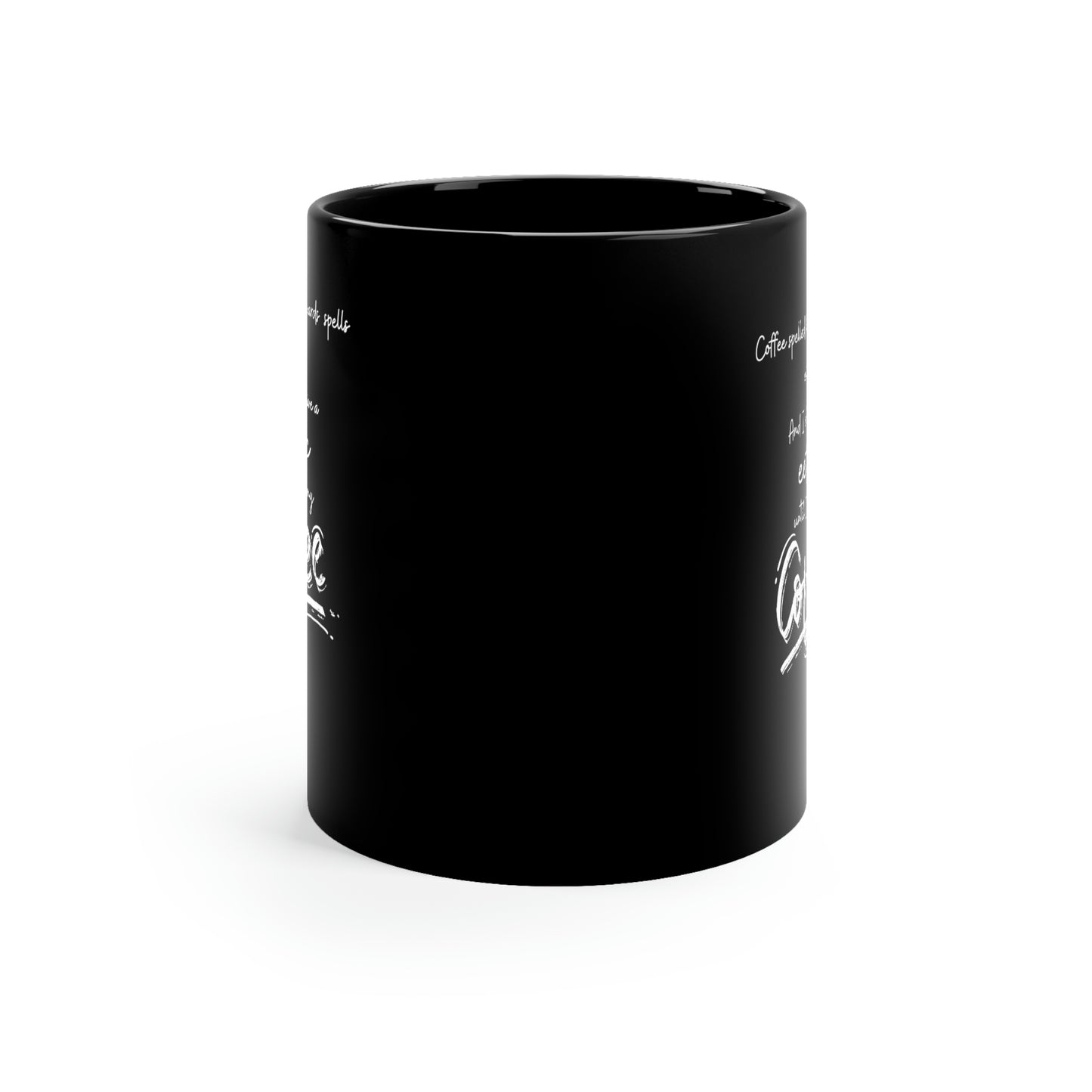 11oz Black Mug