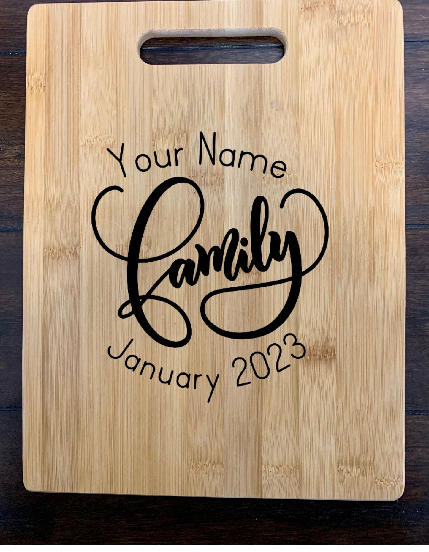 Bamboo cutting board