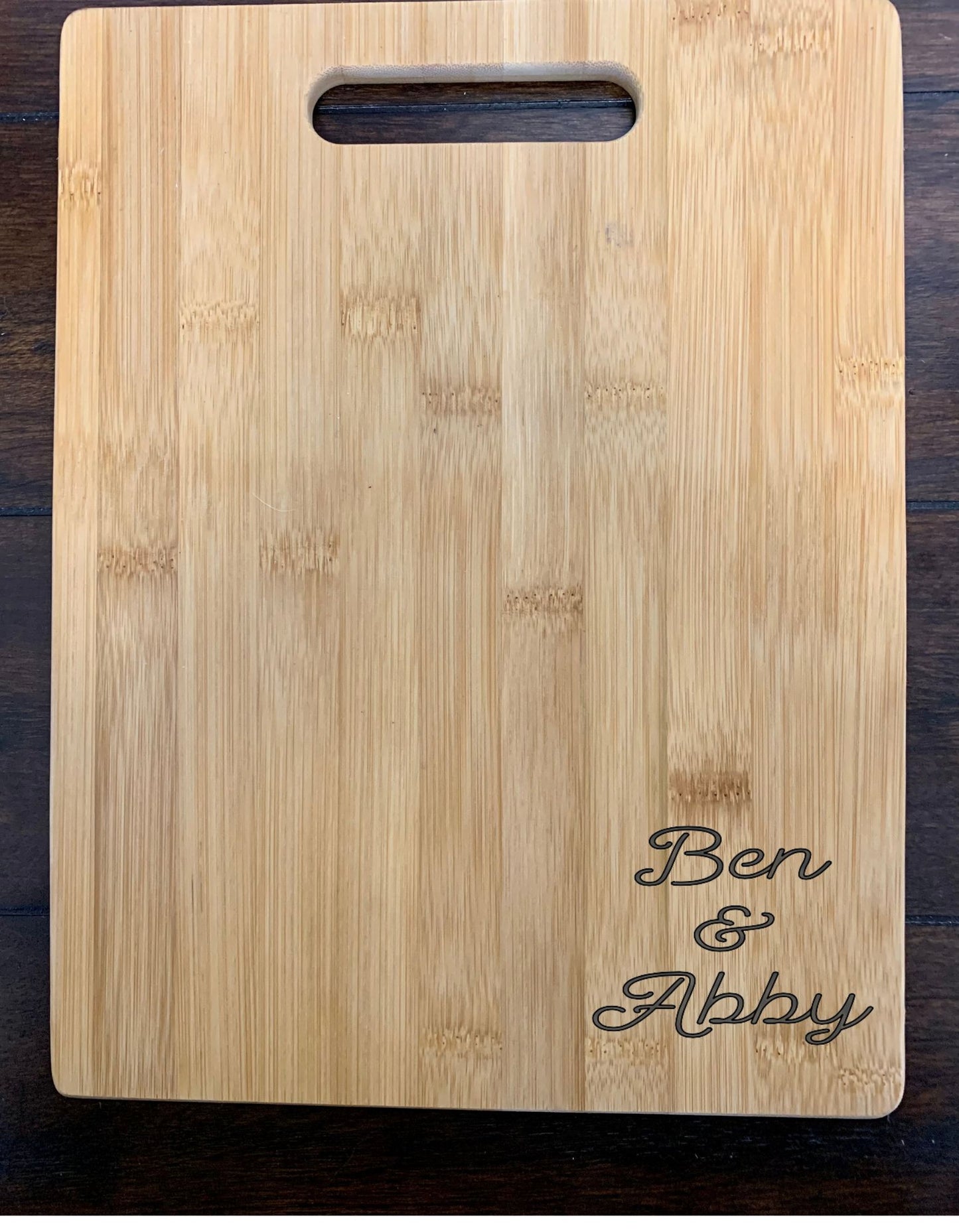 Bamboo cutting board